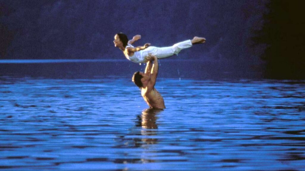 Scène du lac dans Dirty Dancing