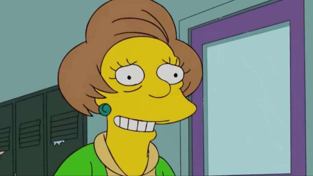 Edna dans la série animée Les Simpson