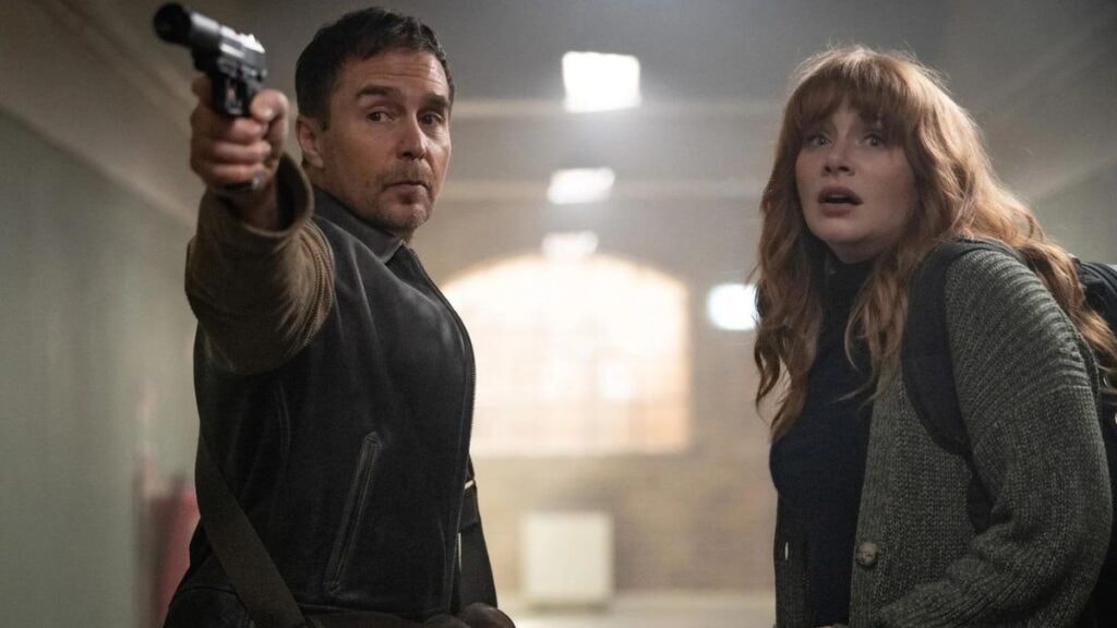 Sam Rockwell et Bryce Dallas Howard dans Argylle