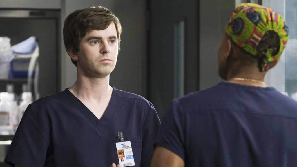 Freddie Highmore dans la série Good Doctor