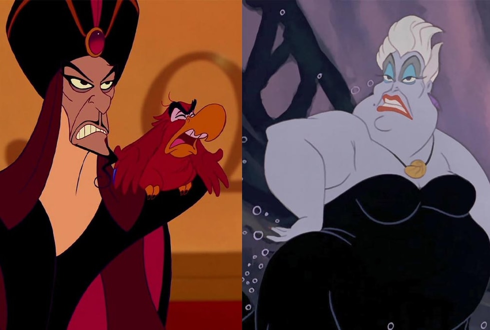Sondage Disney : qui te faisait le plus peur, Jafar ou Ursula ?