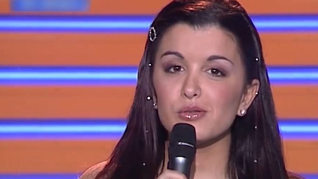 Jenifer à la Star Academy en 2001.