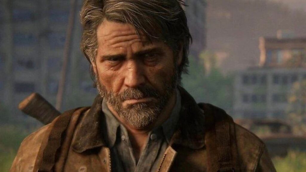 Joel, aged in The Last of Us Part II game