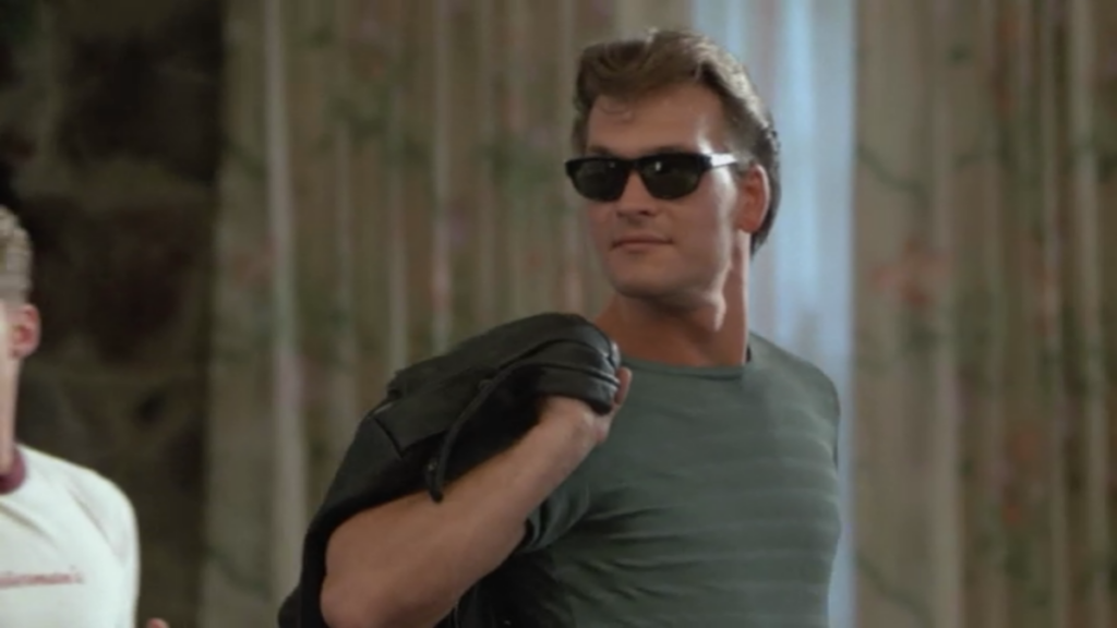 Johnny (Patrick Swayze) dans Dirty Dancing