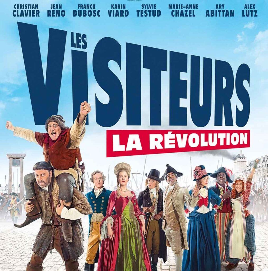 L'affiche du film les Visiteurs La Révolution