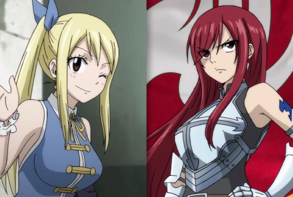 Quiz : choisis 7 personnages de la Guilde Fairy Tail, on te dit si tu te maries avec Lucy ou Erza