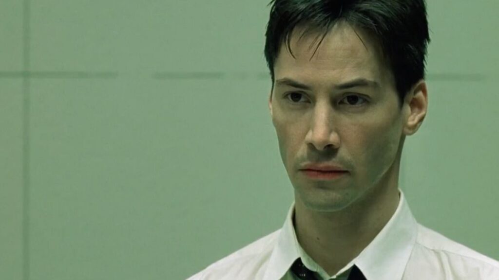 Thomas Anderson (Neo) dans Matrix