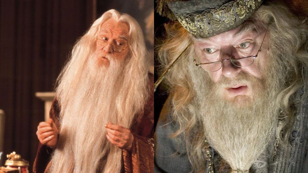 Richard Harris et Michael Gambon - Dumbledore - Harry Potter