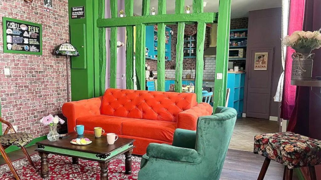 Le Central Perk de Friends sur Airbnb.