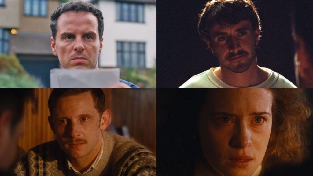 Andrew Scott, Paul Mescal, Jamie Bell et Claire Foy Sans jamais nous connaitre