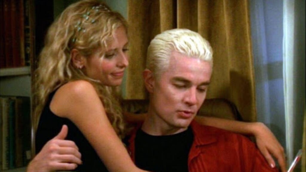 Buffy et Spike dans Buffy contre les vampires.