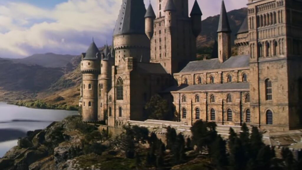 Le château de Poudlard dans Harry Potter et la chambre des secrets