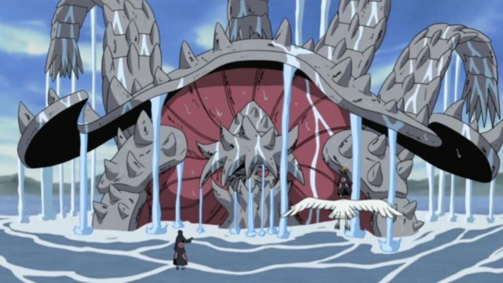 Isobu, démon à 3 queues dans Naruto