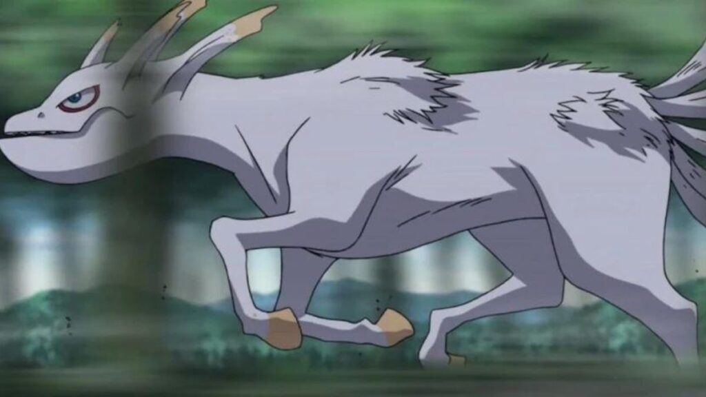 Kokuô , démon à 5 queues dans Naruto