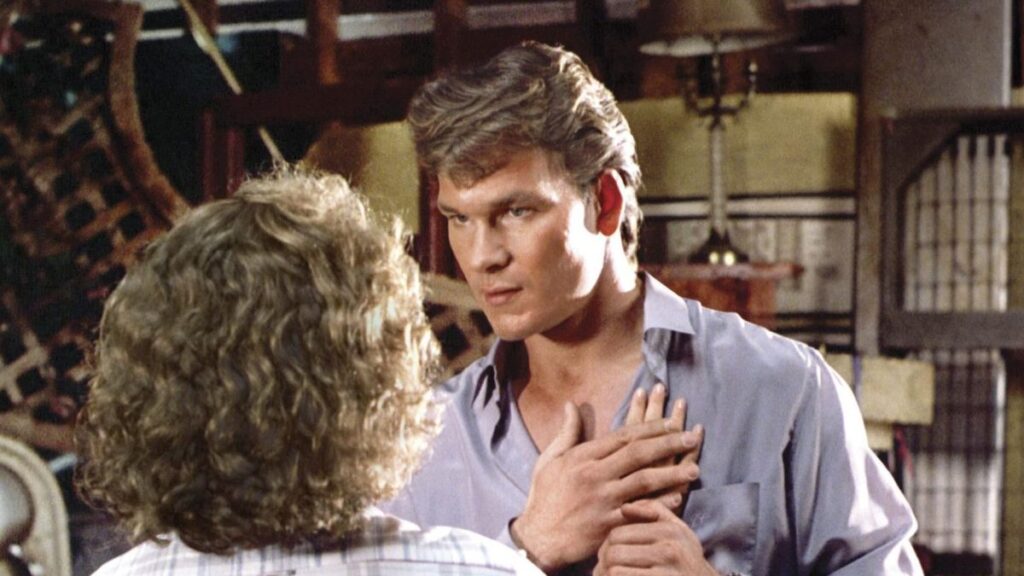 Patrick Swayze aka Johnny Castle dans Dirty Dancing.