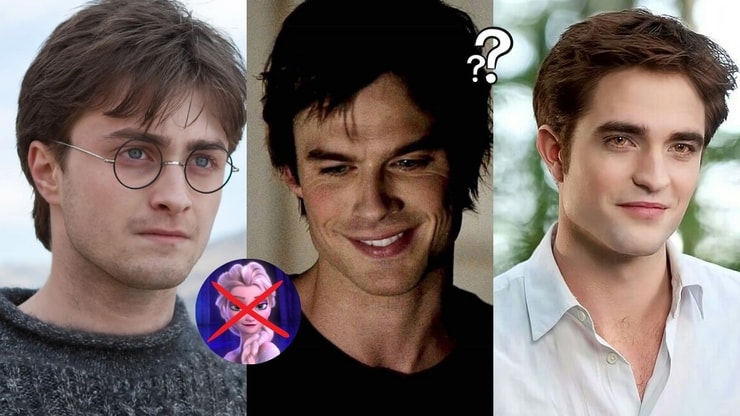 Quiz : élimine une princesse Disney et on te dit qui tu épouses entre Damon (The Vampire Diaries), Edward (Twilight) et Harry Potter