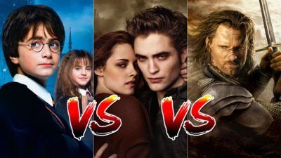 Sondage : préfères-tu Harry Potter, Twilight ou Le Seigneur des Anneaux ?