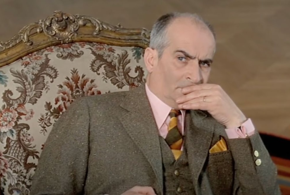 Tu es le plus grand fan de Louis de Funès si tu as 10/10 à ce quiz sur ses films