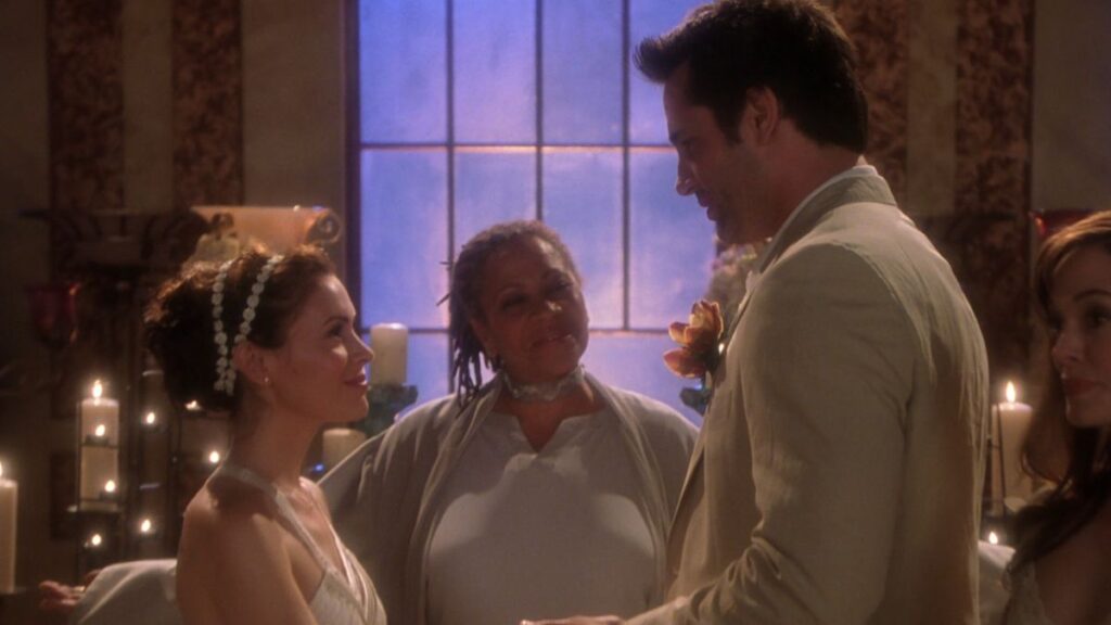 Le mariage de Phoebe et Coop dans Charmed