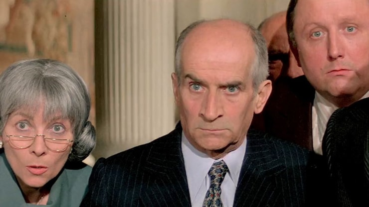 Louis de Funès est ton acteur préféré si tu as au moins 7/10 à ce quiz sur L’Aile ou la Cuisse