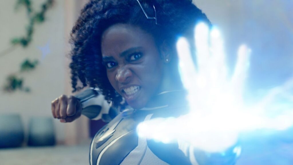 Monica Rambeau (Teyonah Parris) dans le film The Marvels