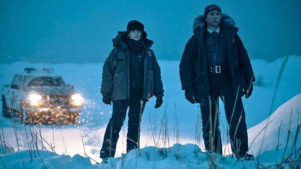 Jodie Foster et Kali Reis dans la saison 4 de True Detective, Night Country.