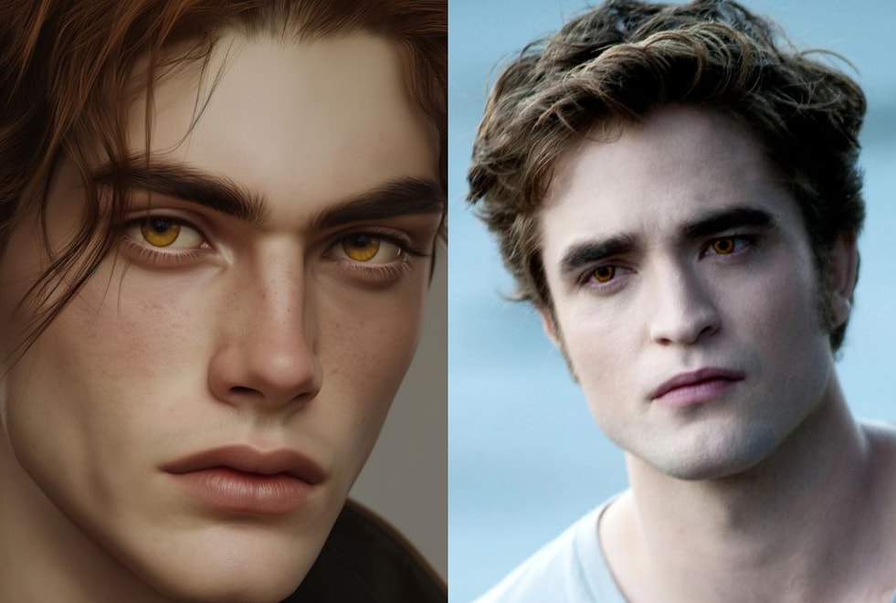 Twilight : une IA imagine à quoi ressemblent les personnages selon les livres de Stephenie Meyer