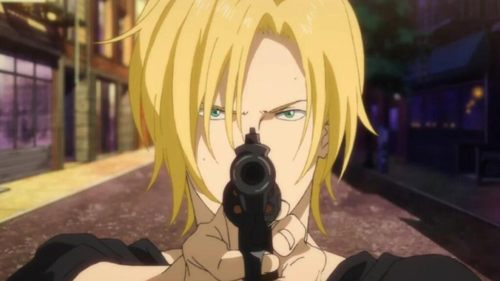 Ash Lynx dans l'anime Banana fish