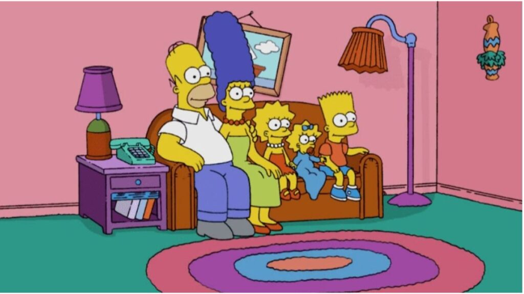 Homer Simpson dans la série Les Simpson.