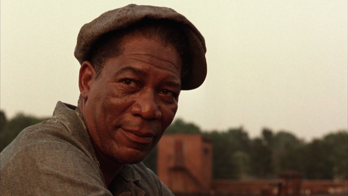 yeux Morgan Freeman les évadés