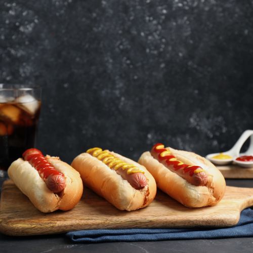 Des hot-dogs au fromage extraterrestre