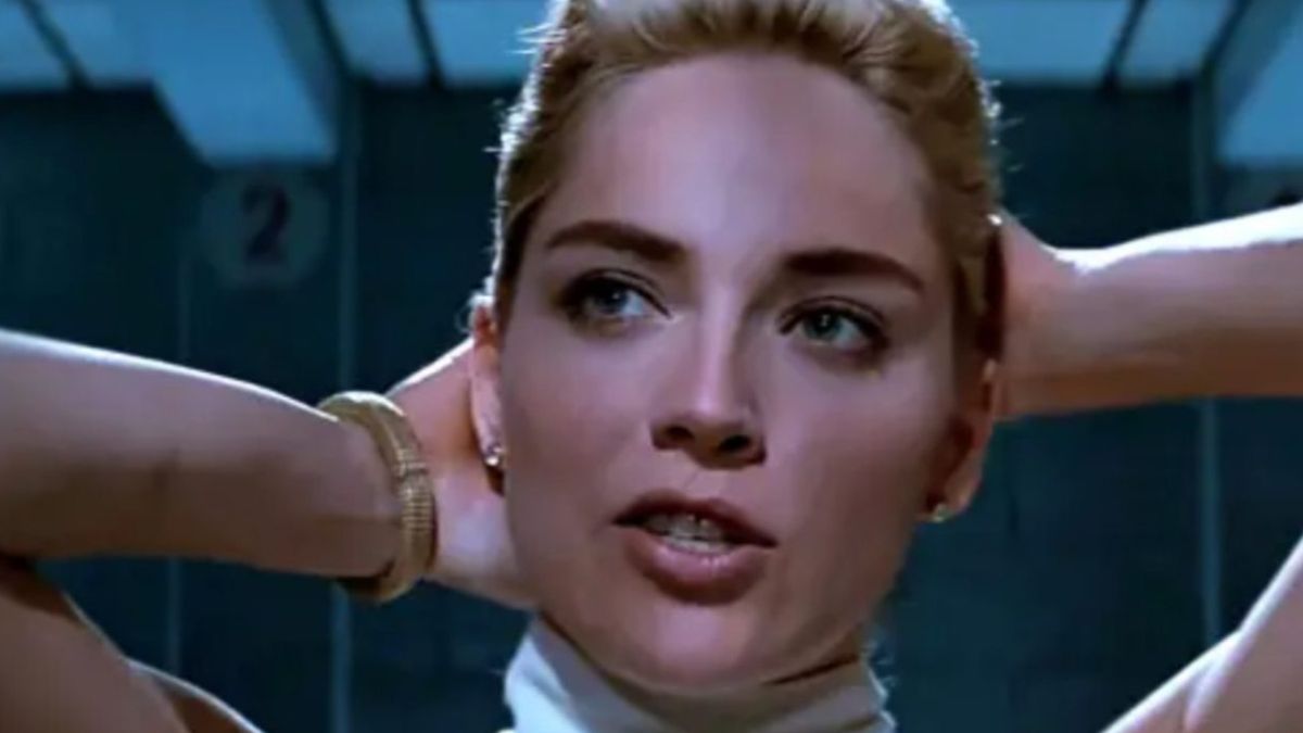 yeux Sharon Stones Basic Instinct