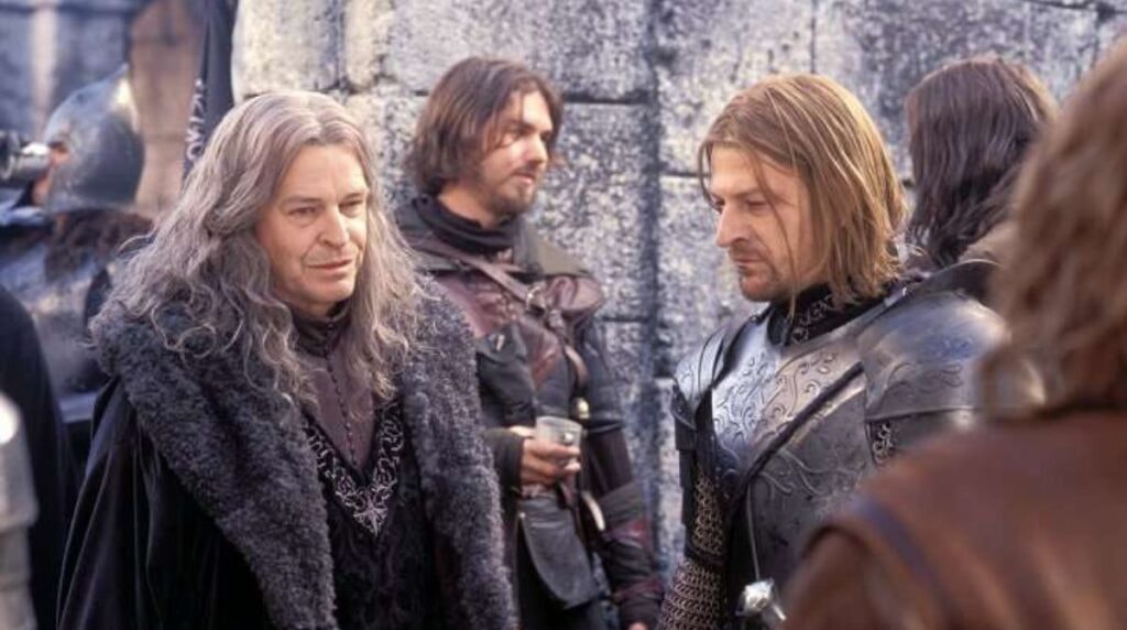 John Noble et Sean Bean - Le Seigneur des Anneaux