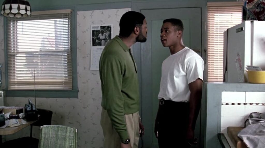 Laurence Fishburne et Cuba Gooding Jr. - Boyz N the Hood