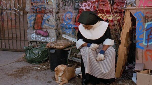 sister act, dolores, chien