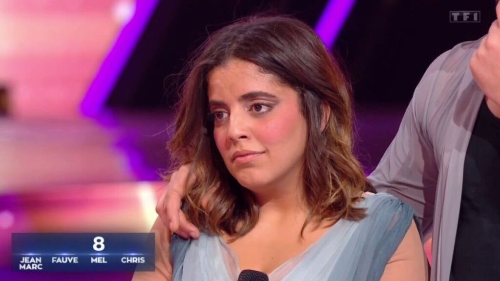 Inès Reg dans Danse avec les stars 2024.