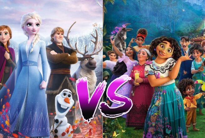 Sondage : préfères-tu vivre dans le monde de La Reine des Neiges ou Encanto ?