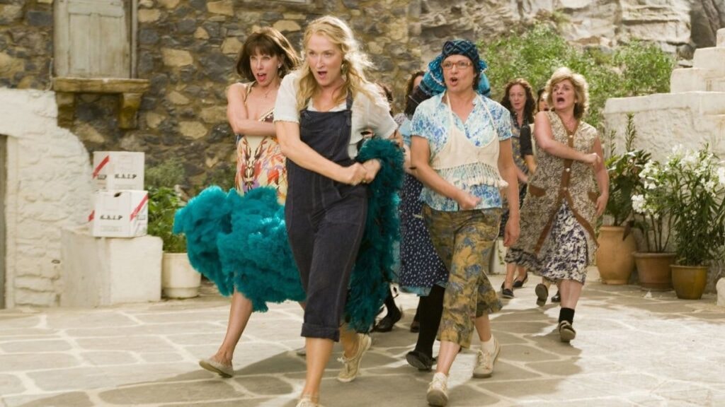 Le film Mamma Mia avec Meryl Streep