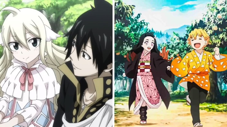 Quiz : choisis une couleur, on te dira avec quel combo de personnages de Fairy Tail et de Demon Slayer tu te maries