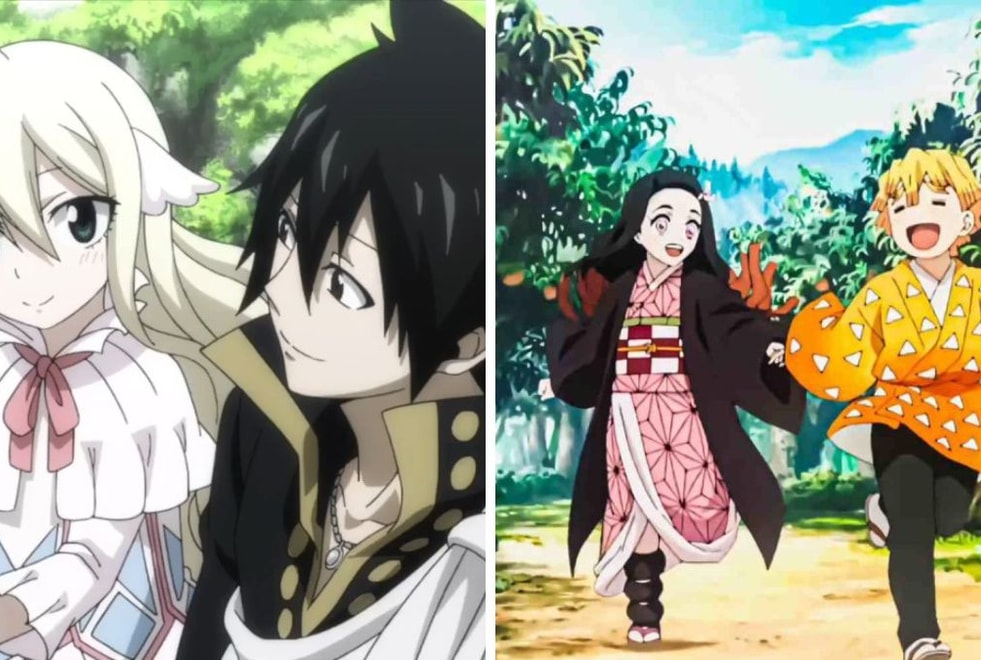 Quiz : choisis une couleur, on te dira avec quel combo de personnages de Fairy Tail et de Demon Slayer tu te maries