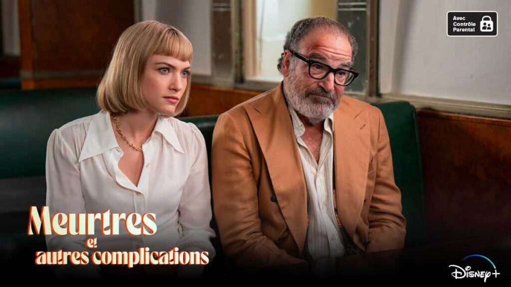 Imogene Scott et Rufus Cotesworth dans la série Meurtres et Autres Complications.