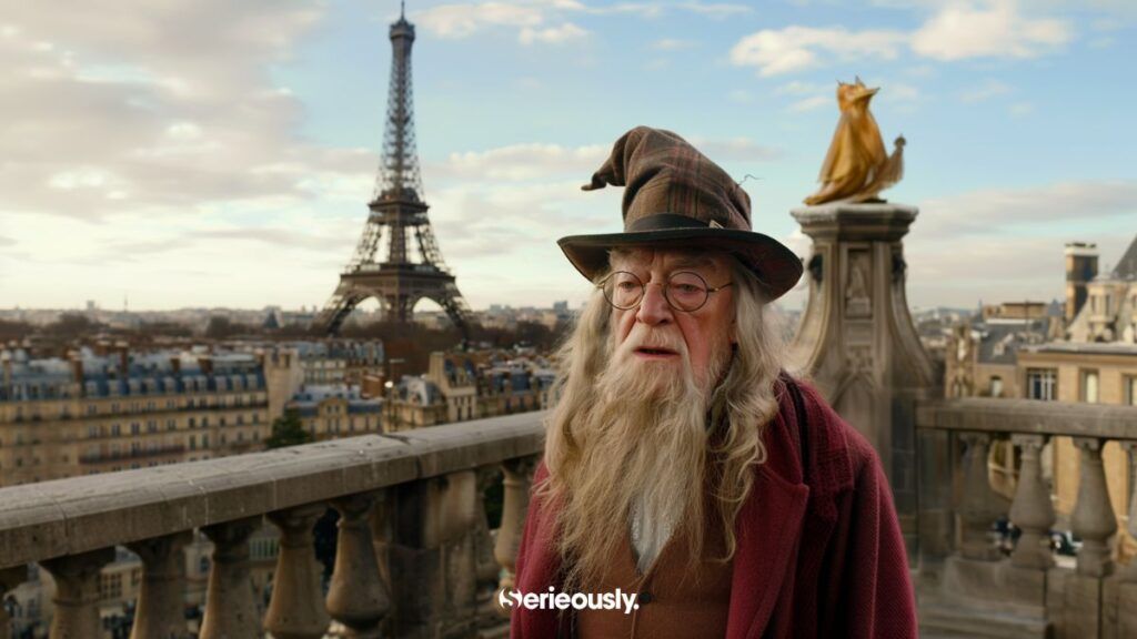 Albus Dumbledore de Harry Potter s'il était français.