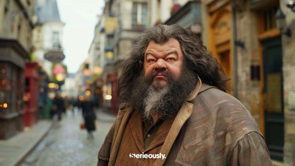 Rubeus Hagrid de Harry Potter s'il était français.