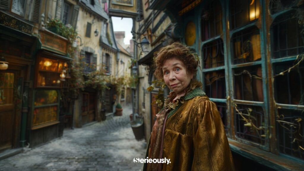 Pomona Chourave de Harry Potter si elle était française.