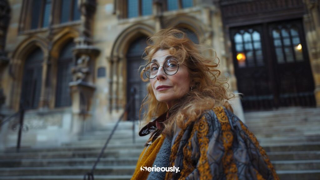 Sibylle Trelawney de Harry Potter si elle était française.