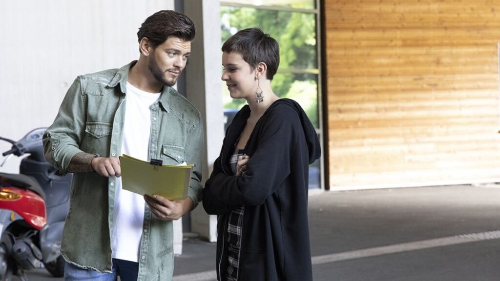 Rayane Bensetti dans le rôle de khaled dans la saison 1 de lycée toulouse-lautrec