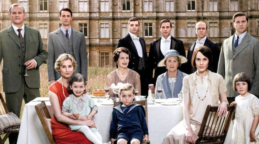 Downton Abbey famille Grantham
