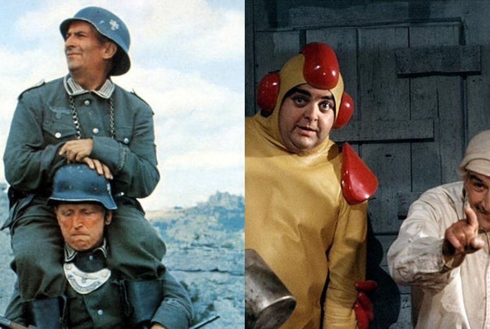 Quiz : ces personnages sont-ils dans La Grande Vadrouille, La Soupe aux choux ou aucun des deux ?