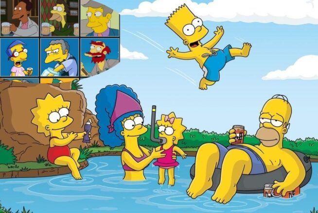 Quiz : t’as une excellente mémoire si tu relies ces 10 personnages des Simpson à leur nom