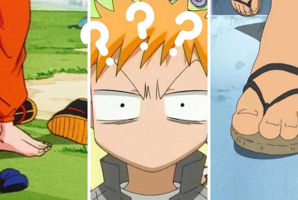 Quiz : t’es un expert en anime si tu retrouves ces 10 personnages grâce à leurs pieds